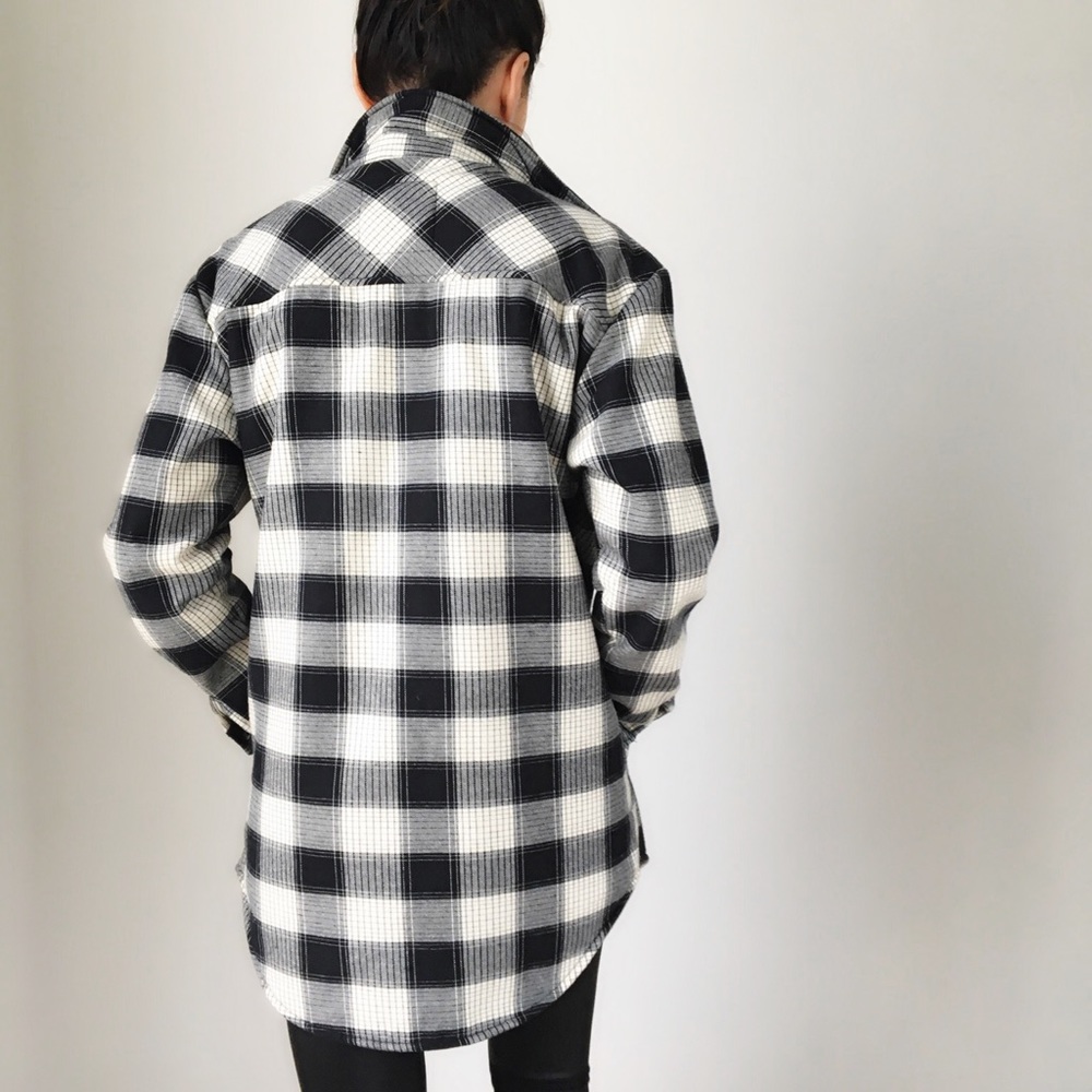 Boyfriend faux shearling jacket - Picture 4 of 8